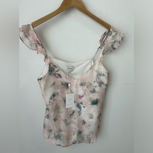 Cami NYC floral blouse